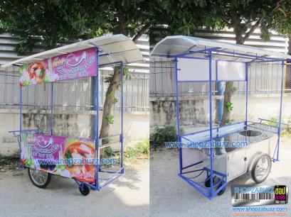 Thai Food cart with roof : CTR - 164