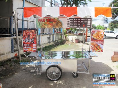 Thai Food cart with roof : CTR - 178