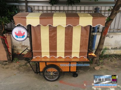 Thai Food cart with roof : CTR - 197