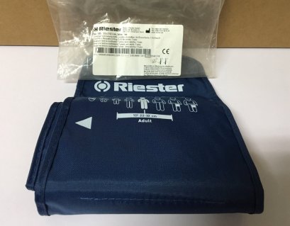 Cuff 1 tube Riester Adult (ห่วงโลหะ) 22-32cm (R145)