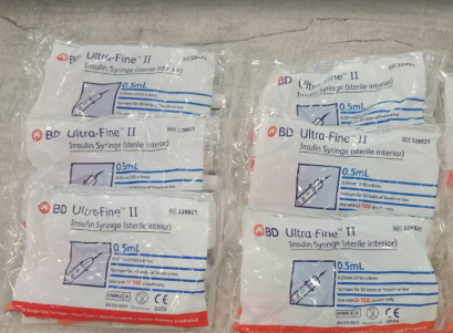 Insulin BD 30G x 8mm (0.5ml) (ขายแยก 1 ห่อ = 10 อัน)