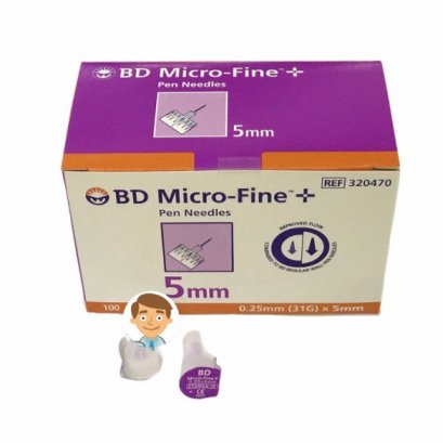 เข็ม BD Micro-Fine Pen Needles (5mmx31G) (ยกกล่อง 100 อัน)