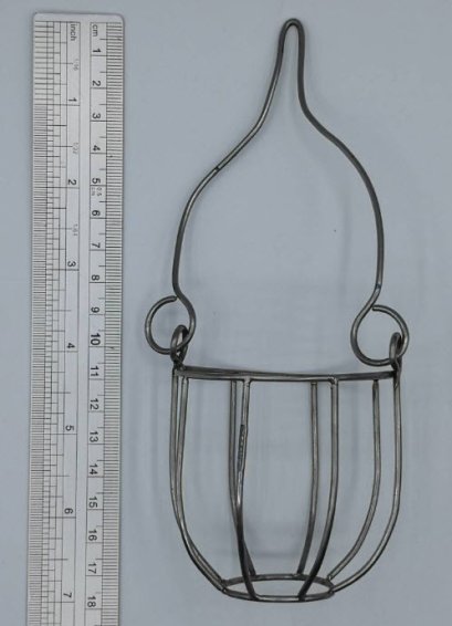 ห่วงใส่น้ำเกลือสแตนเลส ขนาดเล็ก