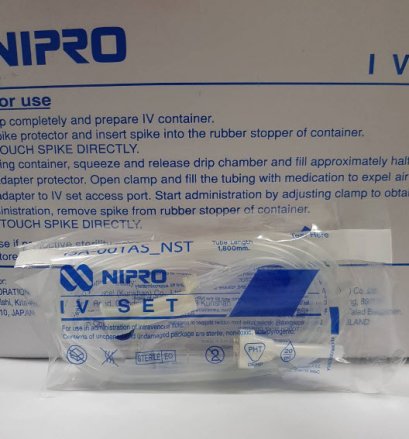 ชุดให้น้ำเกลือผู้ใหญ่ Nipro Infusion Set