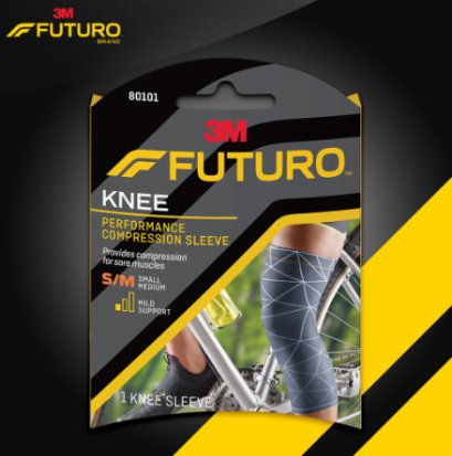 Futuro Compression Knee Sleeve ฟูทูโร่ อุปกรณ์รัดกล้ามเนื้อเข่า