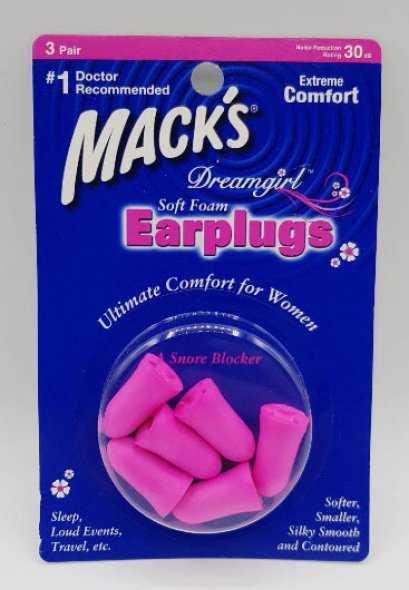 ที่อุดหู Macks Soft Foam Earplugs (Dreamgirl)