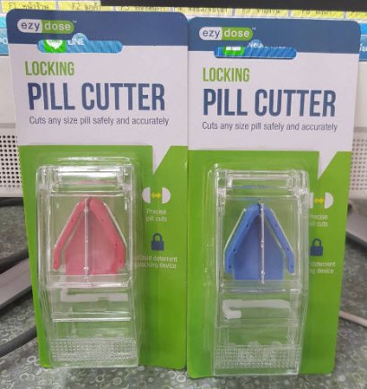 ที่ตัดเม็ดยา Ezydose Crystal Clear Tablet Cutter