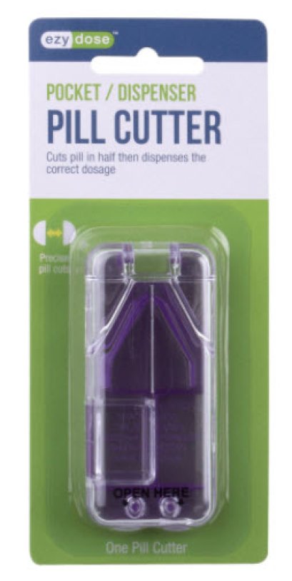 ที่ตัดเม็ดยา Ezydose Clear Pocket Tablet Cutter