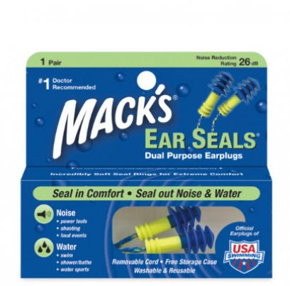 ที่อุดหูพร้อมสาย Mack's Ear Seals