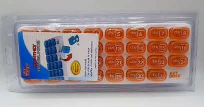 ตลับยา 31 ช่อง สำหรับจัดยา 1 เดือน Monthly Travel Pods