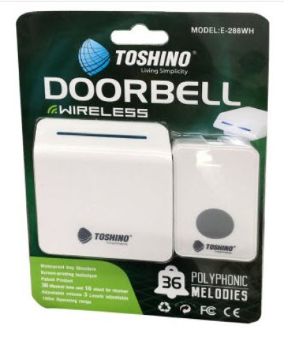 กระดิ่งไฟฟ้า Toshino E-288WH