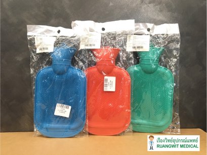 กระเป๋าน้ำร้อน คละสี ไซส์เล็ก (21x11 cm)