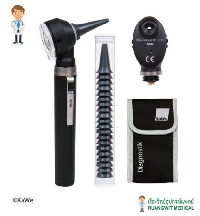 ชุดตรวจหู ตา Kawe Piccolight (01.33001.021)