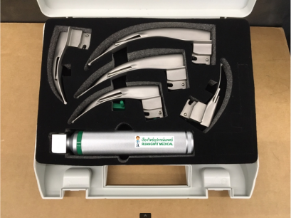 Laryngoscope Fiber Optic Mac Intosh 0,1,2,3,4 (Hilbro 04.4510.08)