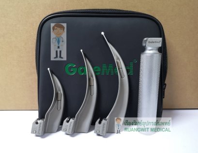 ชุดส่องหลอดลม Laryngoscope Conventional Galemed โค้ง 2,3,4 (G6102) (AW0016)