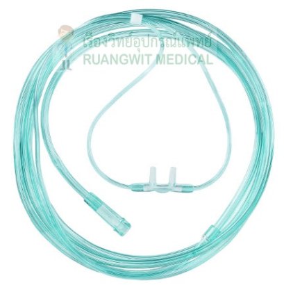 สายออกซิเจนแคนนูล่าผู้ใหญ่ Nasal Cannula Adult ยาว 7 ฟุต(2.1เมตร) - MF-LAB
