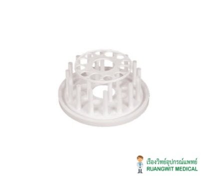 ที่ตั้งหลอดทดลองพลาสติก แบบฐานกลม