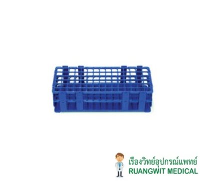 ที่ตั้งหลอดทดลองกลาง พลาสติก 5x12 ช่อง