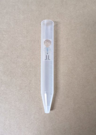 Centrifuge Tube 15 mL (ไม่มีฝา) PP ขาวขุ่น