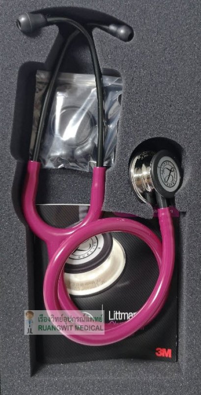 หูฟัง 3M Littmann Classic III Raspberry หัว Mirror [5862]