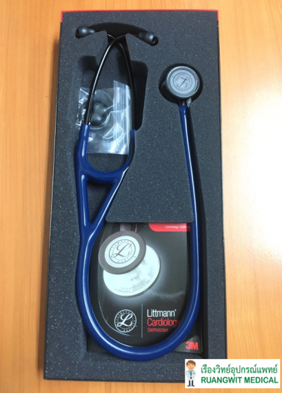หูฟัง 3M Littmann Cardiology IV Navy หัวสีดำพิเศษ (6168)