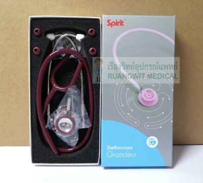 หูฟัง Spirit Zinc Chrome Plated Adult Burgundy (CK-605P-10)