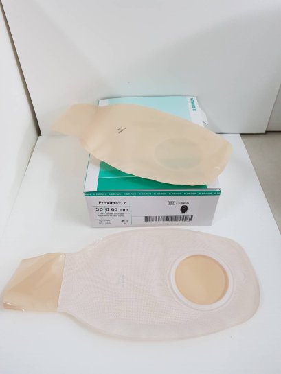 ถุงอุจจาระปลายเปิด B-Braun 60 มม. (รหัส 73360A)