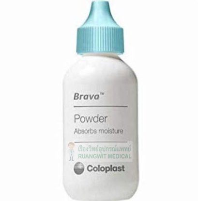 Brava Powder ผงรักษาแผลรอบรูเปิดทวารเทียม (exp 05-2024)