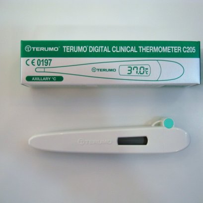 ปรอทวัดไข้ดิจิตอลทางรักแร้ เทอรูโม Terumo C205