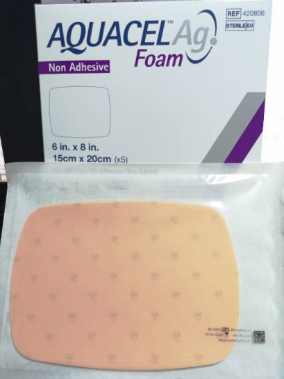 Aquacel Ag Foam Non Adhesive 15x20 cm (420806)