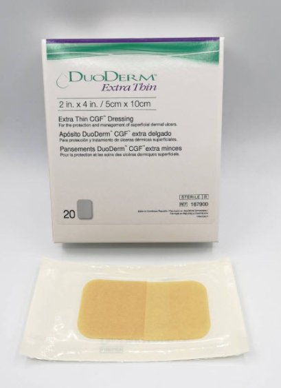 Duoderm Extra Thin 2x4 นิ้ว (5x10cm)