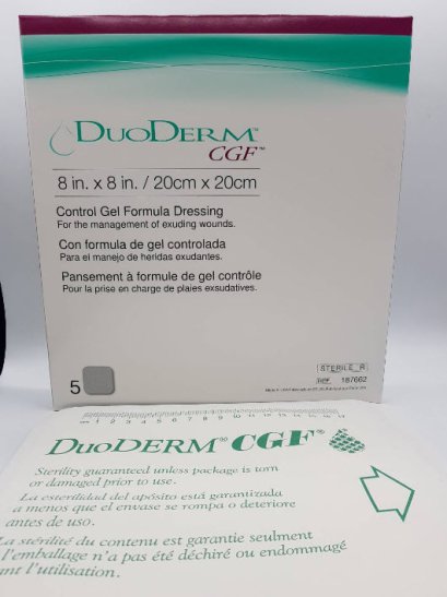 Duoderm CGF 8x8 นิ้ว (20x20cm)