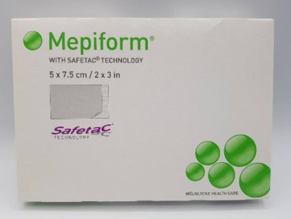 Mepiform Silicone Gel Sheet 5x7.5 cm แผ่นซิลิโคนลดรอยแผลเป็น