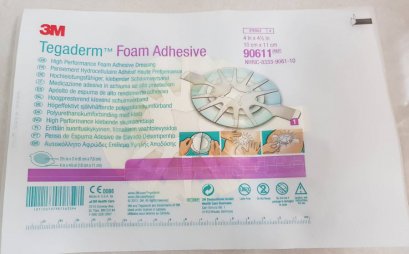 3M Tegaderm Foam Adhesive - small oval (สำหรับแผลที่มีขนาดเล็ก) [90611]