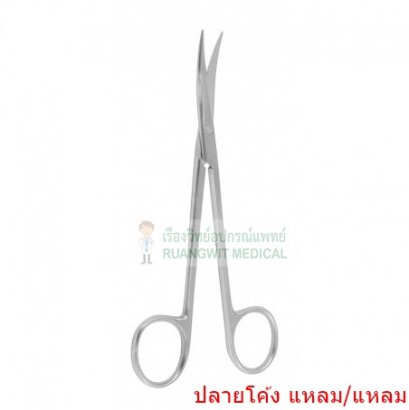 Metzenbaum Scissor SH/SH CVD 14.5cm (10.0345.14) - HILBRO