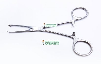Allis-Baby Tissue Forcep 5X6T 15cm (52.0022.15) - HILBRO