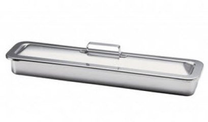 กล่องเครื่องมือแพทย์ 17x4x2 นิ้ว พร้อมฝา