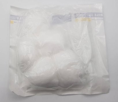 สำลีก้อนสเตอร์ไรด์ Thaigauze (5ก้อน/ซอง) (ขนาดก้อน 1.4 กรัม)