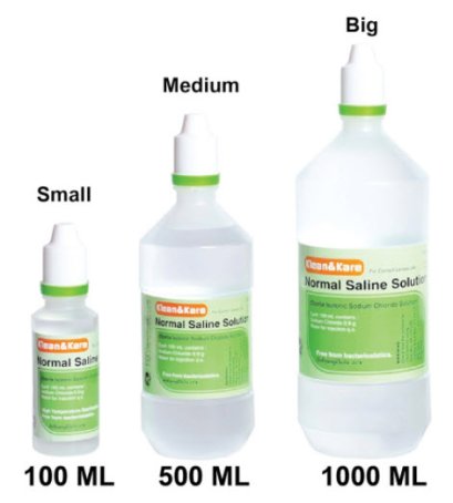 น้ําเกลือ klean & kare 1000ml
