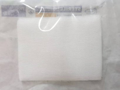 ผ้าก๊อซพับปลอดเชื้อ 3x3 นิ้ว (10ชิ้น/ซอง) (Thai Gauze)