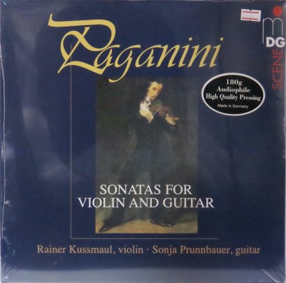Rainer Kussmaul &amp; Sonja Prunnbauer - Paganini : Sonatas for Violin and Guitar