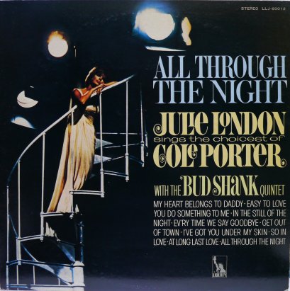 Julie London With The Bud Shank Quintet – All Through The Night
