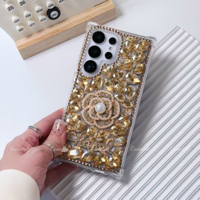 เคสเพชรดอกไม้ CN เพชรทอง