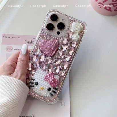 เคสเพชร KT Lover ชมพู