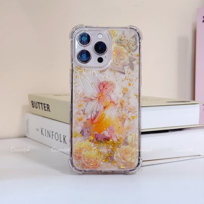 /เคสน่ารัก/ นางฟ้าตัวเล็ก พื้นหลังเหลือง