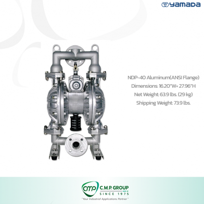 Pump Yamada NDP40 Aluminum ANSIFlange
