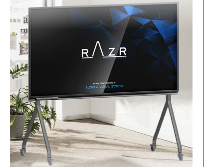 Razr ขาล้อเลื่อนสำหรับจออัจฉริยะ 100-110 นิ้ว รุ่น T1050