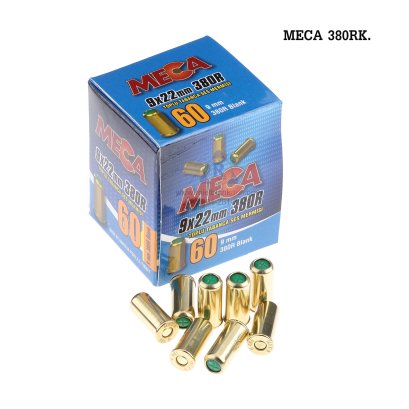 Meca Ammunition 380R P.A.K. for Revolver (60นัด/1กล่อง)