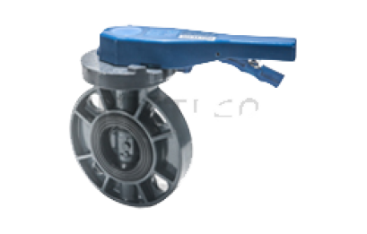 KISTLER MODEL KL-BFV-5010 BUTTERFLY VALVE UPVC