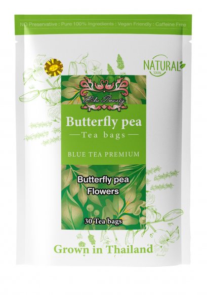 Butterfly pea flower loose leaf 30 tea bags